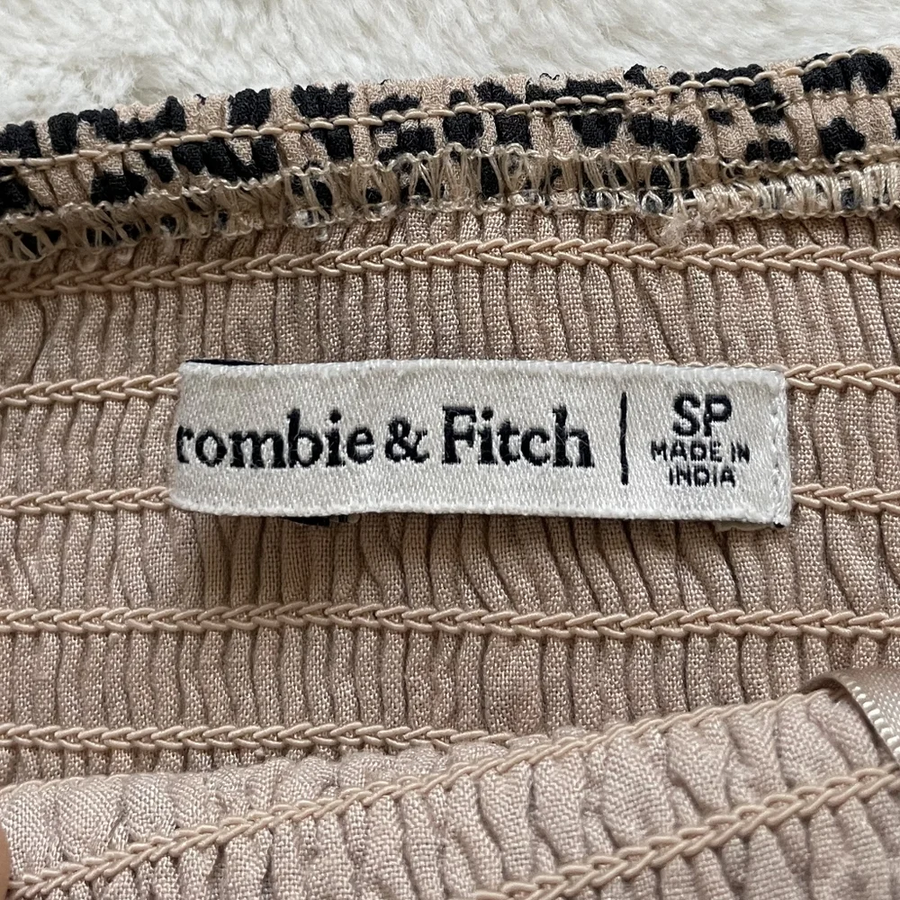 Abercombrie & Fich Leopard Print Maxi Dress Size S